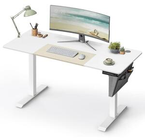 Pracovní stůl HIGH béžová/bílá