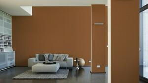 Vliesová tapeta na zeď Amory 32420-8 | 0,53 x 10,05 m | oranžová, hnědá | A.S. Création