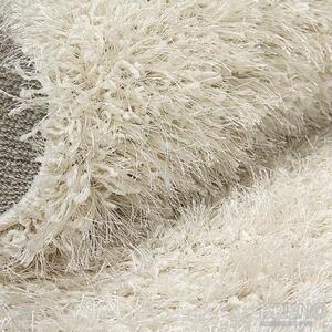 Vopi | Kusový koberec Pleasure 01WWW - 60 x 110 cm, bílý