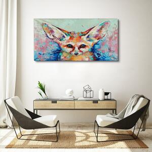 Obraz na plátně Obraz na plátně Abstrakce zvířecí liška