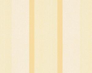 Vliesová tapeta na zeď Essentials 30716-4 | 0,53 x 10,05 m | žlutá | A.S. Création