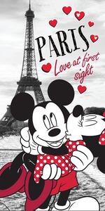 Vesna | Osuška Mickey and Minnie in Paris 70x140 cm