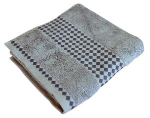 Vesna | Luxusní bambusový ručník ISABELA 100x50 cm modrošedý