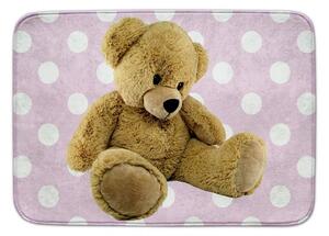 Vopi | Dětský koberec Ultra Soft Medvídek růžový 130x180 cm