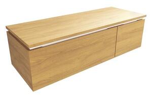 Koupelnová skříňka SAT Feel 120x30x46 cm medový dub mat SATFEEL2120DMD