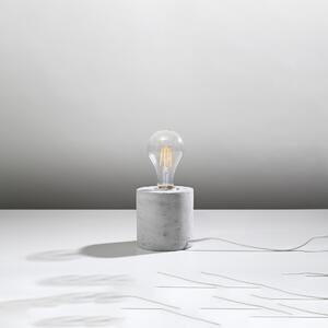 Stolní lampa Salgado, betonové tělo svítidla