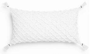 Calma House Bavlněný povlak na polštář Royal White, bílý, 60x30 cm
