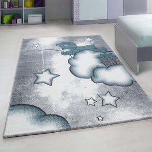 Vopi | Dětský koberec Kids 580 blue - 80 x 150 cm