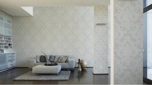 Vliesová tapeta na zeď Styleguide Klassisch 2019 30518-3 | 0,53 x 10,05 m | šedá, bílá | A.S. Création