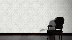 Vliesová tapeta na zeď Styleguide Klassisch 2019 30518-3 | 0,53 x 10,05 m | šedá, bílá | A.S. Création