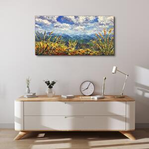 Obraz na plátně Obraz na plátně Krajina horských mraků