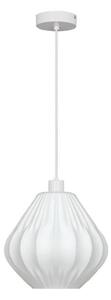 Lustr na lanku CARSON 1xE27/40W/230V bílá