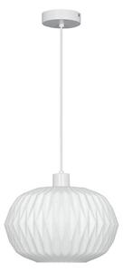 Lustr na lanku CARSON 1xE27/40W/230V bílá
