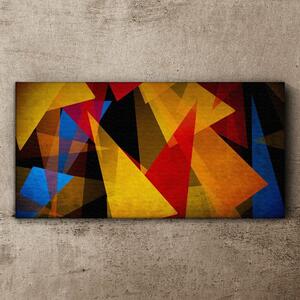 Obraz na plátně Obraz na plátně Abstrakce Trojúhelníky Geometrie