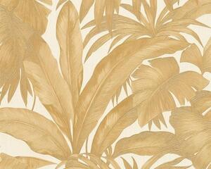 Vliesová tapeta na zeď Versace 2 96240-4 | 0,70 x 10,05 m | bílá, zlatá | A.S. Création