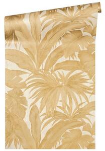 A.S. Création | Vliesová tapeta na zeď Versace 96240-4 | 0,70 x 10,05 m | bílá, zlatá