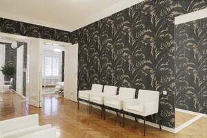 A.S. Création | Vliesová tapeta na zeď Versace 96240-1 | 0,70 x 10,05 m | béžová, hnědá, černá, metalická
