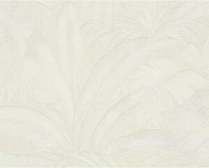 A.S. Création | Vliesová tapeta na zeď Versace 96240-2 | 0,70 x 10,05 m | bílá, metalická