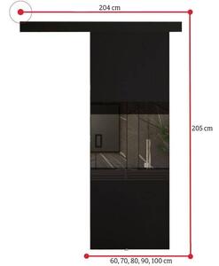 Posuvné dveře KALENA 70, 70x205, černá
