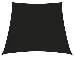 Stínící plachta oxfordská látka lichoběžníková 3/4 x 2 m černá