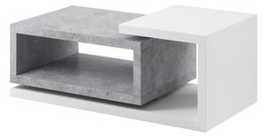 Konferenční stolek Bilsby Typ 97 (beton colorado + bilá). 1030345