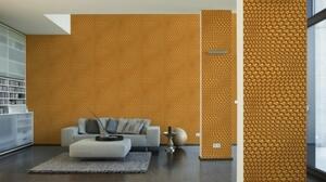 Vliesová tapeta na zeď Mac Stopa 32707-4 | 0,53 x 10,05 m | oranžová, šedá | A.S. Création
