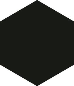 Dlažba APE Home Hexagon Black 17,5x20,2