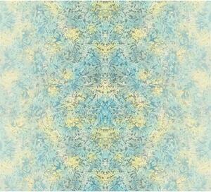 A.S. Création | Vliesová tapeta na zeď Mix It Up 32747-3 | 1,06 x 10,05 m | modrá, žlutá, metalická