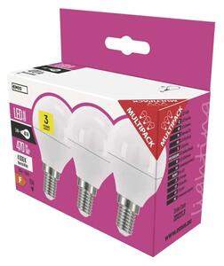 Emos lighting LED žárovka Classic Mini Globe / E14 / 5 W (40 W) / 470 lm / neutrální bílá 1525731409