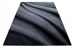 Vopi | Kusový koberec Miami 6630 black - 80 x 150 cm