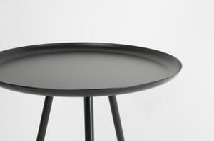 FROST stolek černo-šedá