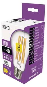 Emos lighting LED žárovka Filament A70 / E27 / 17 W (150 W) / 2 452 lm / neutrální bílá 1525283402