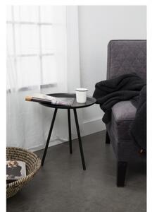 FROST stolek černo-šedá