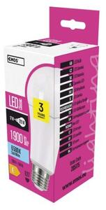 Emos lighting LED žárovka Classic A67 / E27 / 17 W (120 W) / 1 900 lm / studená bílá 1525733112