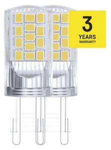 Emos lighting LED žárovka Classic JC / G9 / 4 W (40 W) / 470 lm / teplá bílá 1525736208