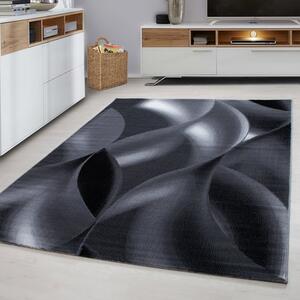 Vopi | Kusový koberec Plus 8008 black - 140 x 200 cm