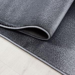 Vopi | Kusový koberec Plus 8008 black - 80 x 150 cm