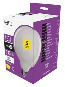 Emos lighting LED žárovka Filament Globe / E27 / 18 W (150 W) / 2 452 lm / neutrální bílá 1525733442