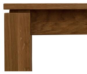 Barový stůl masiv dub Tammy 125x90