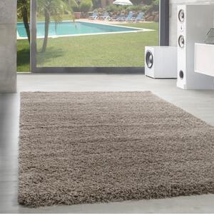 Vopi | Kusový koberec Dream Shaggy 4000 beige - 65 x 130 cm