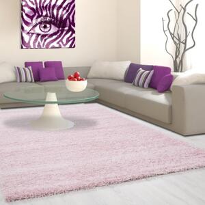 Vopi | Kusový koberec Life shaggy 1500 pink - 60 x 110 cm