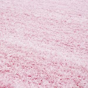Vopi | Kusový koberec Life shaggy 1500 pink - 60 x 110 cm