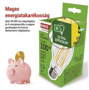Emos lighting LED žárovka Filament A60 A CLASS / E27 / 7,2 W (100 W) / 1521 lm / teplá bílá 1525283279
