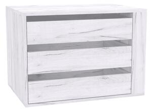 Zásuvkový kontejner FLEXI Varianta barvy: Bílá, Pro šířku skříně: 180 cm