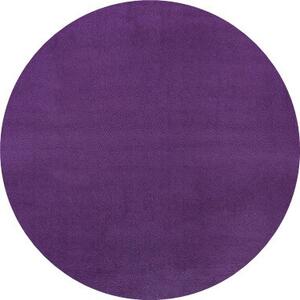 Hans Home | Kusový koberec Fancy 103005 Lila - fialový kruh - 200x200 (průměr) kruh