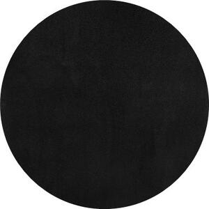 Hans Home | Kusový koberec Fancy 103004 Schwarz - černý kruh - 133x133 (průměr) kruh