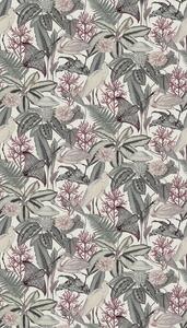 Vliesová obrazová tapeta na zeď, zelená, ptáci, listy, FW4061-5, Feature Walls, Decoprint