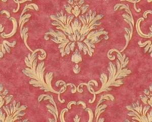 Vliesová tapeta na zeď Ap Luxury Wallpaper 32422-6 | 0,53 x 10,05 m | červená, zlatá | A.S. Création