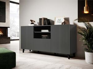 Komoda Tilderi Grey 150, Barva: antracit 5903211205118