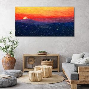 Obraz na plátně Obraz na plátně Krajina Sky Sunset